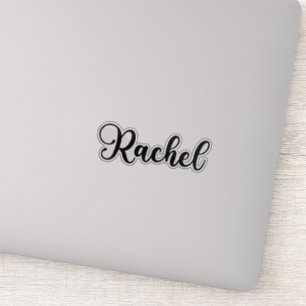 Rachel Naam - Handgeschreven kalligrafie Sticker