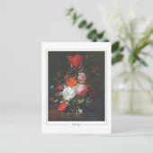 Rachel Ruysch #1 - Kunstmatig Briefkaart (Staand voorkant)