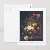 Rachel Ruysch #3 - Carte postale d'art (Devant / Derrière)