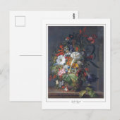 Rachel Ruysch #4 - Carte postale d'art (Devant / Derrière)