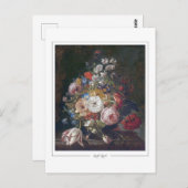 Rachel Ruysch #61 - Carte postale Art (Devant / Derrière)