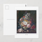 Rachel Ruysch #61 - Carte postale d'art (Devant / Derrière)