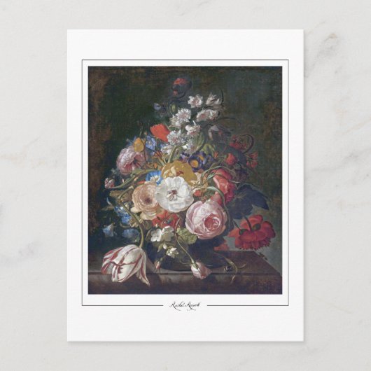 Rachel Ruysch #61 - Carte postale d'art (Devant)