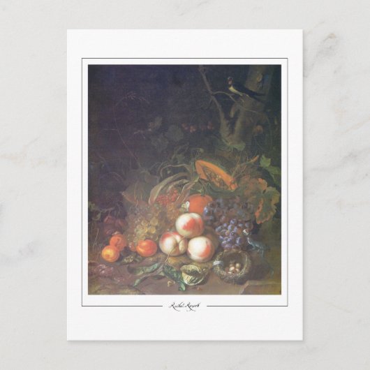Rachel Ruysch #6 - Carte postale d'art (Devant)