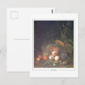 Rachel Ruysch #6 - Kunstmatig Briefkaart (Voorkant / Achterkant)