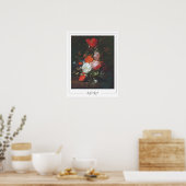 Rachel Ruysch Zedign Affiche d'art #1 (Cuisine)