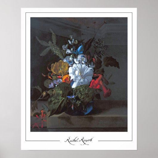 Rachel Ruysch Zedign Affiche d'art #20 (Devant)