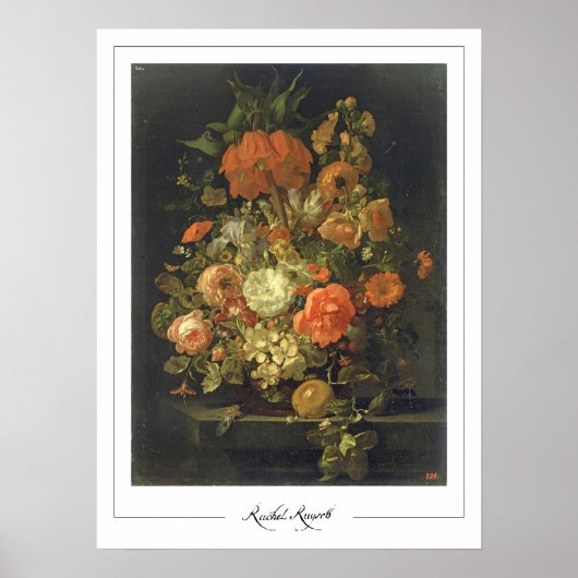 Rachel Ruysch Zedign Poster d'art #64 (Devant)