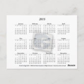 RACHEL THE PIGGY BANK Calendrier 2016 Carte postal (Dos)