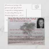 Rachels Prayer-kaart Briefkaart (Voorkant / Achterkant)