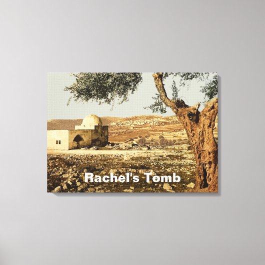 Rachel's Tomb Canvas Afdruk (Voorkant)