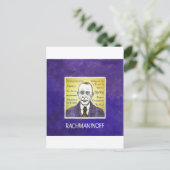 Rachmaninov Briefkaart (Staand voorkant)