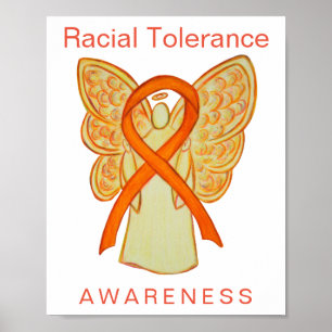 Raciale tolerantie, lint-Poster voor kunst Poster