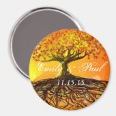 Racines de l'amour Magnet Réservez la date (Recto/Verso)