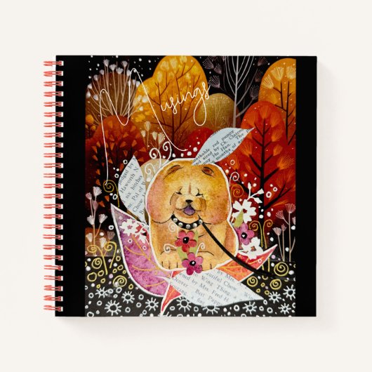 RACINES DU CŒUR Cahier spiralé CHOW (Devant)