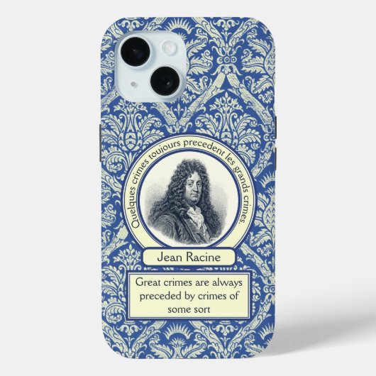 Racine's grote crimineel Case-Mate iPhone case (Achterkant)