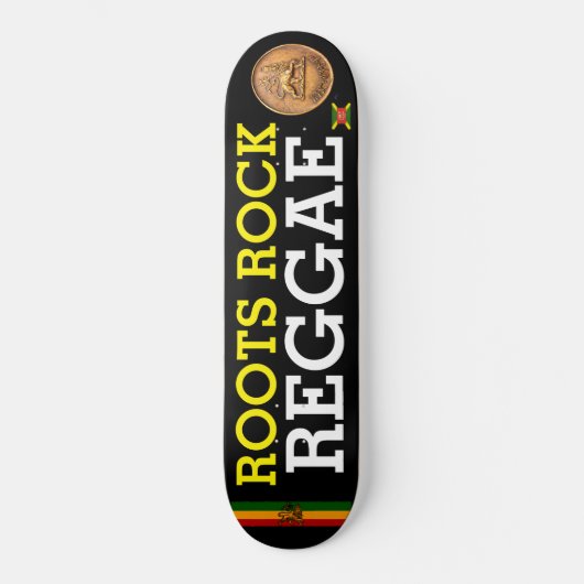 RACINES ROCK REGGAE Skateboard (Recto)