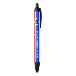 RACING 1973/1975 ZWARTE INKT PEN