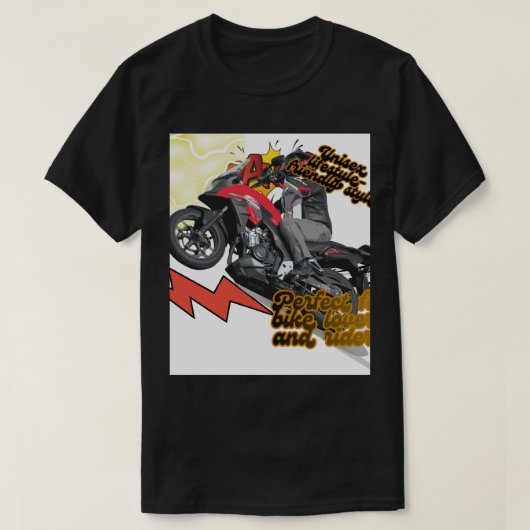 Racing Bike T-shirt (Design voorkant)