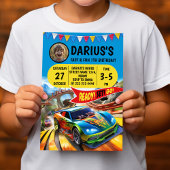 Racing Birthday Bash Kaart