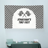 Racing Birthday Two Fast backdrop banner (Beurs)