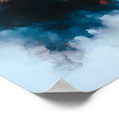  Racing Black Horse Portrait Minimalist Poster (Hoek)