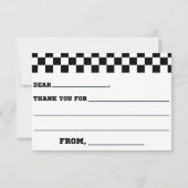 Racing Boys Merci Note (Dos)