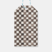 Racing Car Birthday Dank u Label Cadeaulabel (Achterkant)