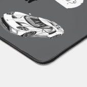 Racing car Desk Mat (Coin)