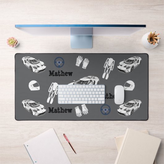 Racing car Desk Mat (Bureau 1)