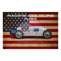 Racing Colours of USA
