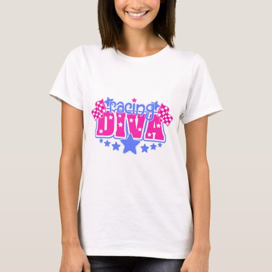 Racing Diva T-shirt (Voorkant)