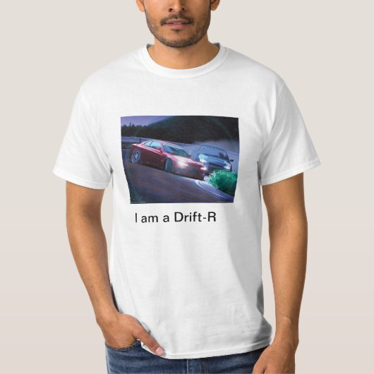 Racing Drift T-Shirt (ik ben een drift-r) (Voorkant)