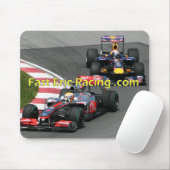 Racing Fast Mousepad Muismat (Met muis)