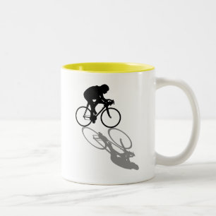 Racing Fietsers Fietsen Sport fan cadeau Tweekleurige Koffiemok