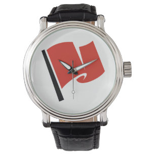 Racing Flag Red Horloge