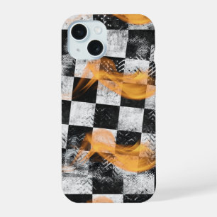 Racing Flames Design Hoesje iPhone 15 Hoesje