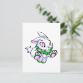 Racing green Cybunny Briefkaart (Staand voorkant)