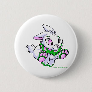 Racing green Cybunny Ronde Button 5,7 Cm