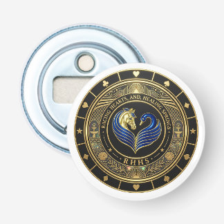  Racing Hearts and Healing Springs Button Flesopener