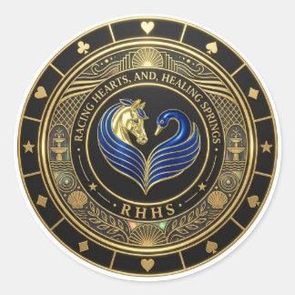 Racing Hearts en Healing Springs - Sticker