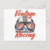 Racing Helmet Briefkaart (Voorkant)