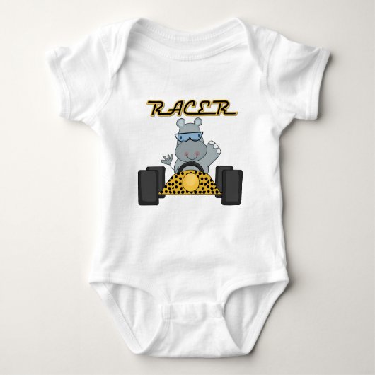 Racing Hippo Tshirts en Gifts (Voorkant)
