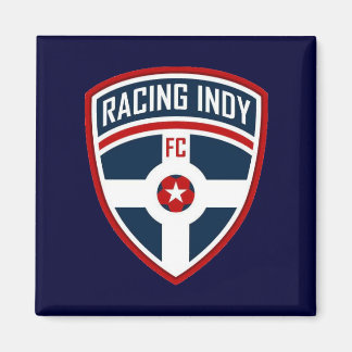 Racing Indy Blue Magnet Magneet