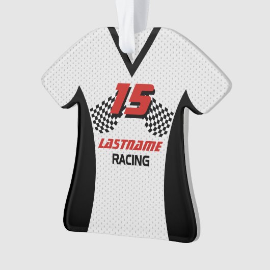 Racing Jersey Photo Keepomwille Ornament (voorkant)
