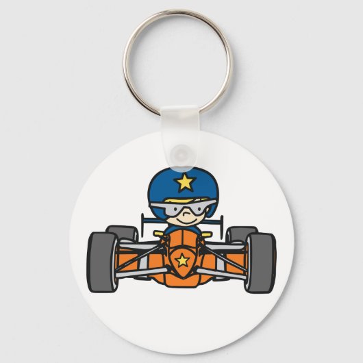 Racing Kart Sleutelhanger (Voorkant)
