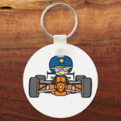 Racing Kart Sleutelhanger (Voorkant)