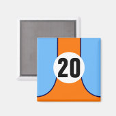 RACING Magnet 1970 Magneet (Voorkant / Achterkant)