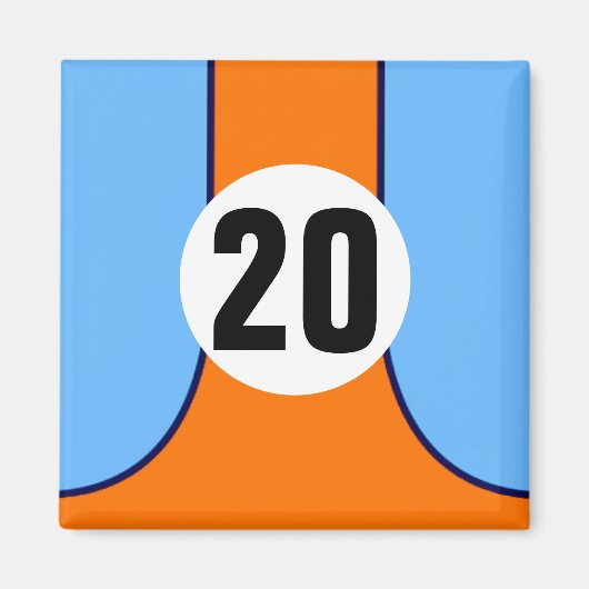 RACING Magnet 1970 Magneet (Voorkant)