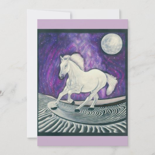 Racing Midnight Uitnodigingen (Voorkant)